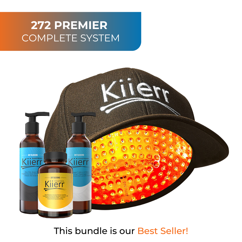 FDA-Cleared Kiierr Laser Cap System for Hair Growth. Free 2-Day Shipping